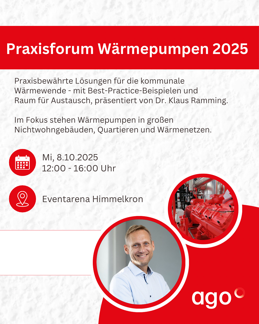 Praxisforum Wärmepumpen am 08.10.2025