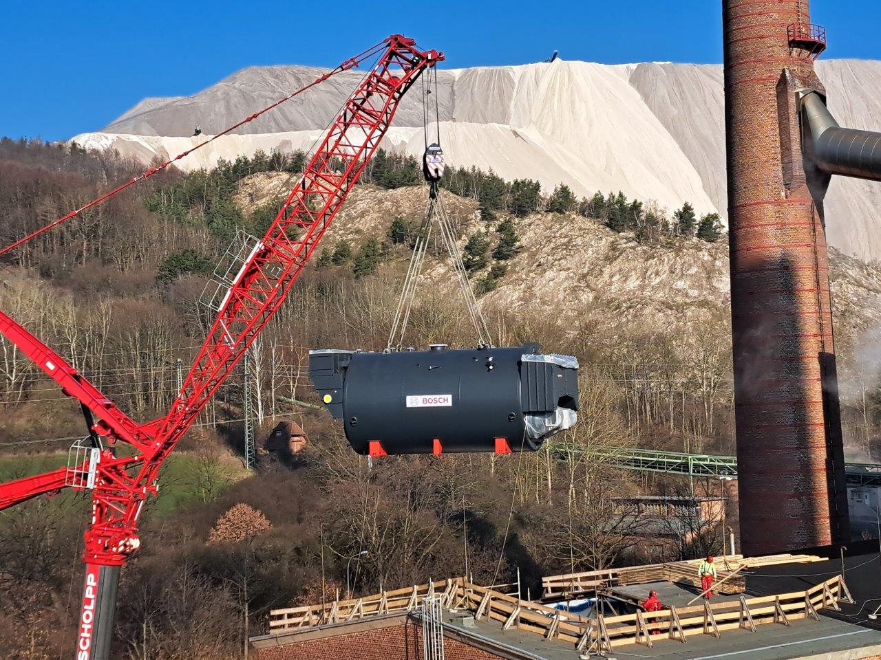 AGO liefert zwei neue 50 t Großwasserraum-Kessel an K+S Minerals and Agriculture GmbH